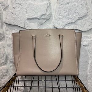 Kate Spade Taupe Leather Tote